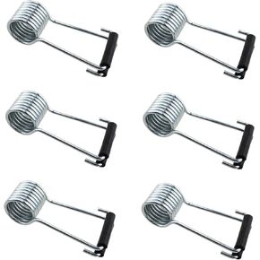Maxmoral 6PCS Universal Butterfly Spring Door Closer Stainless Steel Hinge Pins Door Pair Hinge Pin for Closet Door Cabinet Door Storage Room Door