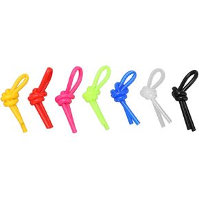 Tennis Racket Vibration Dampener, 7Pcs Silicone Tennis Racket Shock Absorbing Knot Racquetball Accessories for Tennis Player Silicone Tennis Racquet Shock