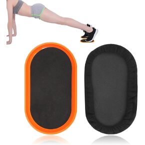 Sliders for Working Out, 2Pcs Pilates Mat Comfortable Core Exercise Equipment ABS and EVA Pilates Board Portable Workout Sliders for Home