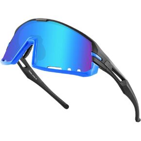 Running Baseball Fishing Sports Sunglasses for Men Women Youth with UV Protection Mountain Bike and Cycling Glasses
