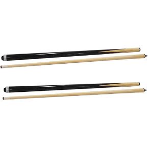 48Inch Pool Cue Stick,Hardwood Billiard House Cue 2-Piece Set of 2