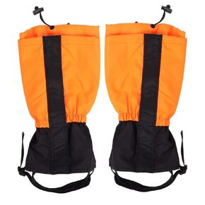 Children's Leg Covers, ANGGREK Adjustable Children's Leg Covers Windproof Sand Prevention Children's Outdoor Leg Covers Kids Leg Boot Gaiters(Orange)