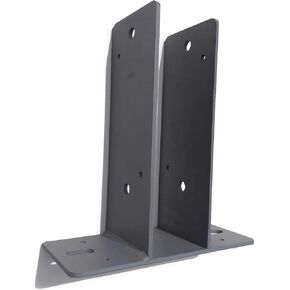 Sturdi-Wall, Drill Set Bracket (4x6 Post), SW46 - Steel Bracket for Post Frame Pole Barn Construction Concrete Foundation SW46