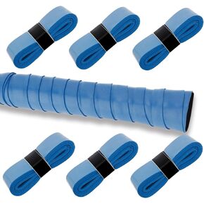 Dry Tennis Overgrip Tape, Tennis Racket Grip Tape, Ultra Absorbent Anti Slip Precut Tennis Grip Tape, Tennis Overgrips Finishing Tape Pro Tested & Designed Tennis Grips Overgrip