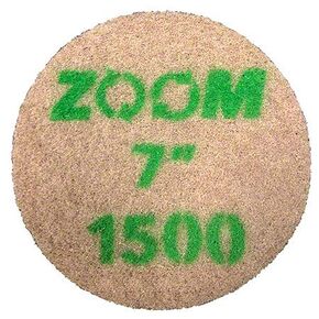 Diamond Impregnated Pads (D.I.P) 7" - 1500 Grit