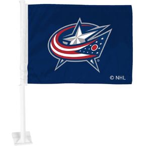 FANMATS 28570 NHL Columbus Blue Jackets Car Flag Large 1pc 11" x 14"