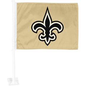 FANMATS 41663 New Orleans Saints Car Flag 2-pk