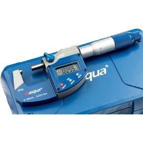 Dasqua 4410-1105 0-25mm/0-1" Ip65 Digital Outside Micrometer