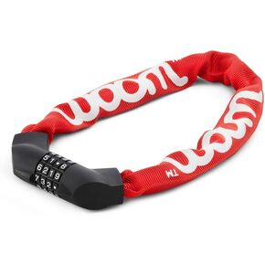 woom Bicycle Chain Lock, Red