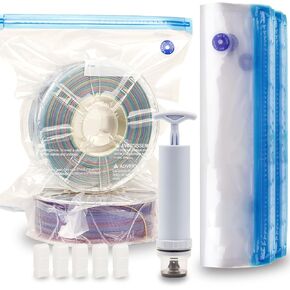 Filament Storage Bags 30pcs, 3D Printer Filament Storage Bags Vacuum Sealed Kit, Perfect for 3D Printer Filament Storage and Keep Filament Dry (15x13 inch)