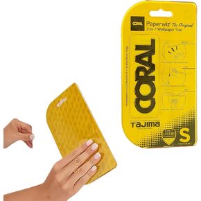Paperwiz 3-in-1 Wallpaper Smooth Seam and Trim Smoothing Tool Wall Paper Smoother Application kit 69500