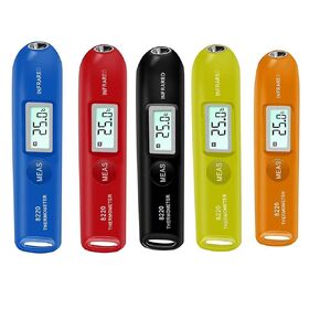 Contactless Mini Digital Infrared Thermometer - Pocket Temperature Pen with LCD Screen, Accurate Handheld Temperature Measurement for Industrial and Laboratory Settings