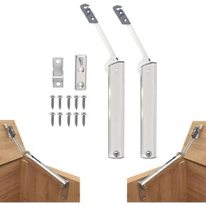 Toy Box Hinges Soft Close-Lid Support Hinges Heavy Duty for Wooden Toy Box,Cabinet,Storage Trunk,2 Pack Chest Hinges Support,Cupborad Furniture Door Lift Stay Support Hinge Damper