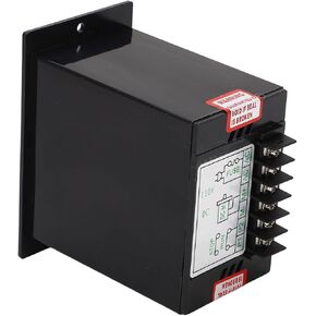 Forward Reverse Motor Speed Controller 110VAC Input 90VDC Output Multi Function, ABS Shell with Emergency Stop for DC Motor (500W)