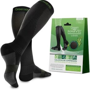Legs, Calcetas de Compresión de moderada a leve (15-20 mmHG) 2Pack