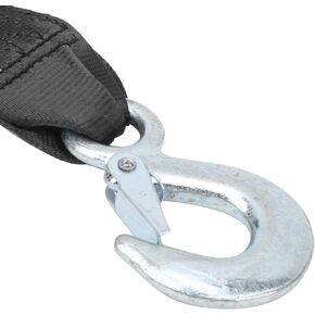 01 Boat Winch Strap, Professional Polyester Boat Winch Strap with Hook, Trailer Wave Runner for Boats Towing Heavy Duty Equipment