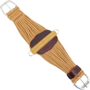Jeereal Western Cinch Equine Girth, Acrylic Cotton Blend Strand Saddle Horse Cinch,Stain Resistant, Easy to Clean and Soft Texture Western Horse Riding Supplies