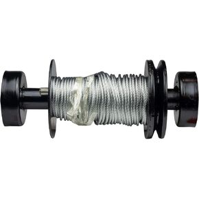48493A-400 Cable Drum Assembly 400, Silver