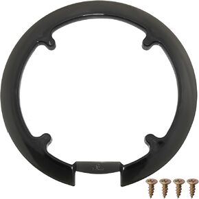 Ground Bicycle Sprocket Guard CNR 003 42 and 44 Tooth Universal with 4 Screws Bicycle Sprocket Guard Black