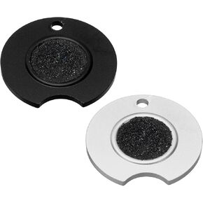 PATIKIL Pool Cue Tip Shaper, Aluminum Alloy Tip Scuffer Sander Tool, Dime Radius Billiard Cue Accessories