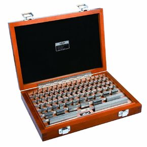 INSIZE 4102-81 Steel Gage Block Set, Grade 0, 81 Piece/Set