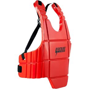 معدات الصدر ProForce Lightning Bodyguard - أحمر - صغير جدًا