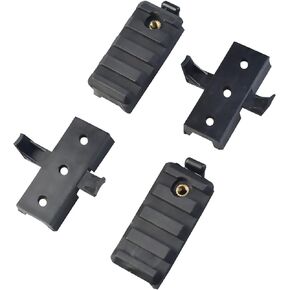 Tactical Fast Helmet Accessory Mount Adaptor Wing-Loc Picatinny Adapter ARC Helpers for ACH/Fast/MICH Combat Helmet