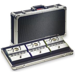 Stagg UPC-500 Guitar Effect Pedals Case with High Density Foam Padded Interior - Black