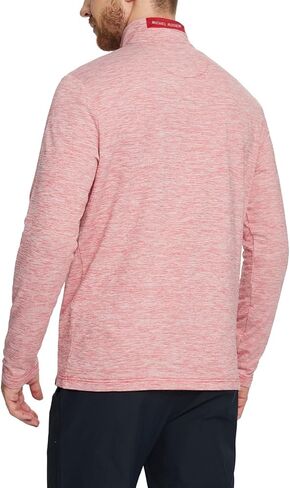 Rouen Quarter Zip Pullover Men Performance Dry Fit Mock Neck Brushed Casual Sports Golf Mens 1/4 Zip Pullover Sweatshirts in Kuwait