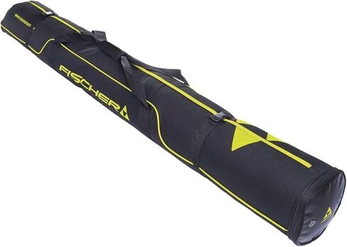 فيشر Skicase زوج واحد من سباق جبال الألب، اللون: أسود/أصفر (Z11223) in Kuwait