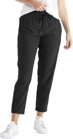 Free Fly Women's Breeze Cropped Pant - UPF 50+ Sun Protection, Moisture-Wicking, Breathable Lightweight Outdoor Pants in Saudi Arabia