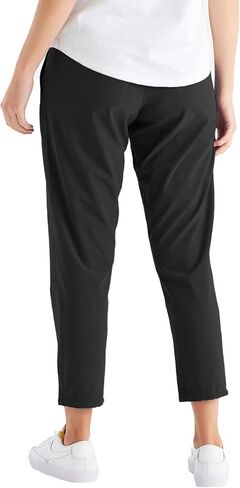 Free Fly Women's Breeze Cropped Pant - UPF 50+ Sun Protection, Moisture-Wicking, Breathable Lightweight Outdoor Pants in Saudi Arabia
