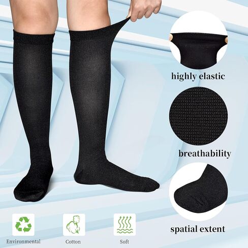 Tphon Compression Socks for Women Men Circulation (4 Pairs), Best Support for Athletic Running Cycling Travel Pregnancy in Saudi Arabia