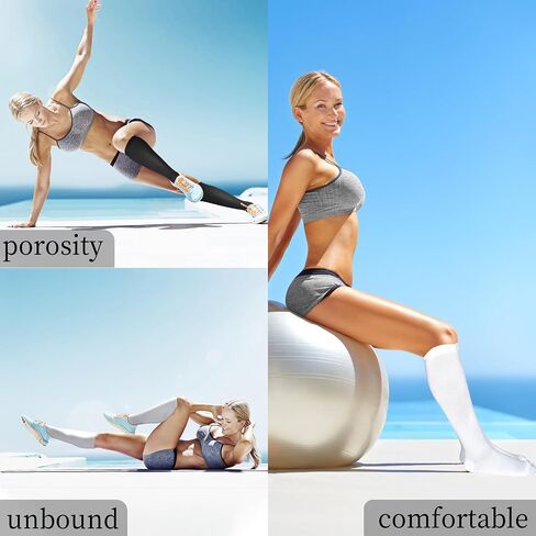 Tphon Compression Socks for Women Men Circulation (4 Pairs), Best Support for Athletic Running Cycling Travel Pregnancy in Saudi Arabia
