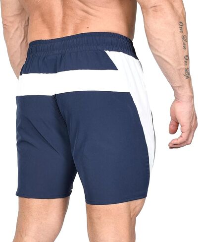 RONEX Gym Shorts for Men Breathable Lightweight Athletic Sport Jogging Shorts Elastic Waistband in Saudi Arabia