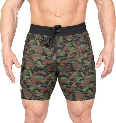 RONEX Gym Shorts for Men Breathable Lightweight Athletic Sport Jogging Shorts Elastic Waistband in Saudi Arabia
