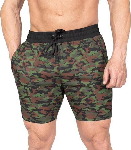 RONEX Gym Shorts for Men Breathable Lightweight Athletic Sport Jogging Shorts Elastic Waistband in Saudi Arabia