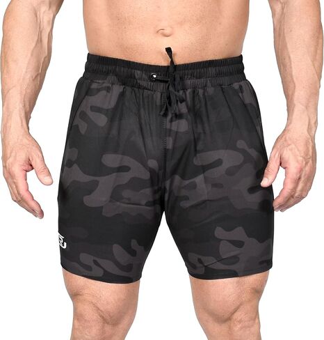 RONEX Gym Shorts for Men Breathable Lightweight Athletic Sport Jogging Shorts Elastic Waistband in Saudi Arabia