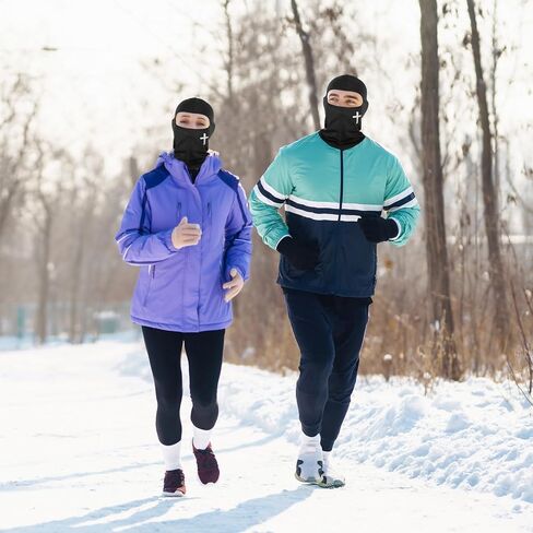 6 PCS Ski Mask Christian Full Face Mask Cross Balaclava Winter Face Cover UV Protection Balaclava Men Women Outdoor Sports in Saudi Arabia