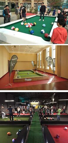 16 قطعة من كرات السنوكر طاولة كرة القدم لعبة كرة الشارع بلياردو ضخمة لكرة القدم لعبة كرة حمام السباحة الرياضية القابلة للنفخ (7.09 بوصة) in Kuwait