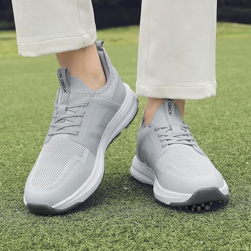 Golf Shoes Men Professional Spikes Golf Sneakers Male Outdoor Walking Slip in Footwears for Golfers in Saudi Arabia