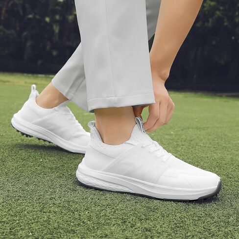 Golf Shoes Men Professional Spikes Golf Sneakers Male Outdoor Walking Slip in Footwears for Golfers in Saudi Arabia