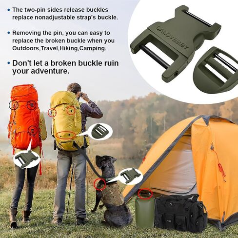 Field Repair Buckles for Straps 1Inch, Quick Side Release Adjustable Buckle for Straps 1 inch 4pc Quick Release Buckles(4PC) in Saudi Arabia