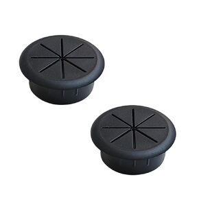 2 Pcs 2 Inch (50mm) Cable Grommet, Flexible Desk Hole Cover,Flexible Desk Grommet, Flexible Desk Grommets, Flexible Desk Cord Grommets, Flexible Desk Cable Grommet (White)