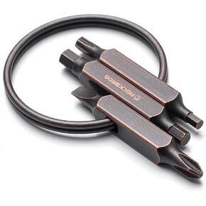 ROCKBROS Bike Multitool - Hex4/5، Hex3/T25، PH/SL مفك براغي - مجموعة أدوات الدراجة خفيفة الوزن شديدة التحمل in Kuwait