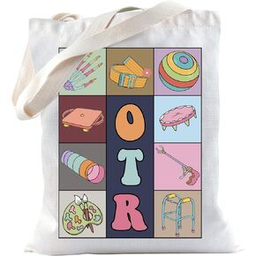 TSOTMO Occupational Therapy Registerde Gift Occupational Therapist Tote Bag For OTR Appreciation Gift for Therapist