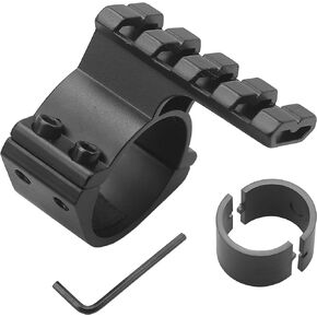 1 inch/30mm Riflescope Rings Adaptor with Picatinny/Weaver Rail for Scope Flashlight Laser Sight Optics