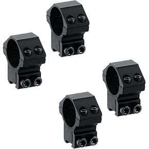GOTICAL Scope Rings for 22 Cal/Air Rifle Medium Profile 3/8 Dovetail Mount 1" Diameter Durable Scope Ring
