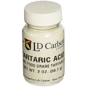 Confection Q0-Z5BU-9YJR Tartaric Acid 2 oz. (56 gr.)
