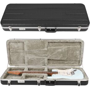 GHOSTFIRE ABS Molded Case Hard-Shell Electric Guitars Case for Stratocaster/Telecaster (Electric Guitar)